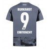 Eintracht Frankfurt Jonathan Burkardt #9 Tredje Tröja 2025-26 Korta ärmar Eintracht Frankfurt Jonathan Burkardt #9 Tredje Tröja 2025-26 Korta ärmar